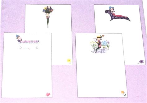 2 Packages of 12 each Correspondence Cards with Envelopes (24 Total)