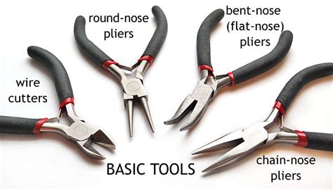 basic tools for jewelry making – Crafty Owl Cafe | Jewelry making tools ...