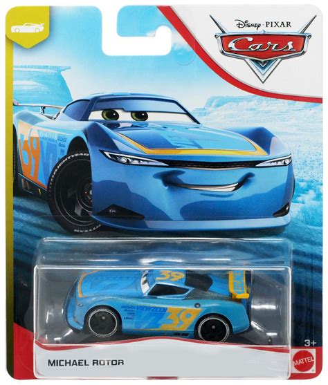 Disney / Pixar Cars Next-Gen Piston Cup Racers Michael Rotor Diecast ...