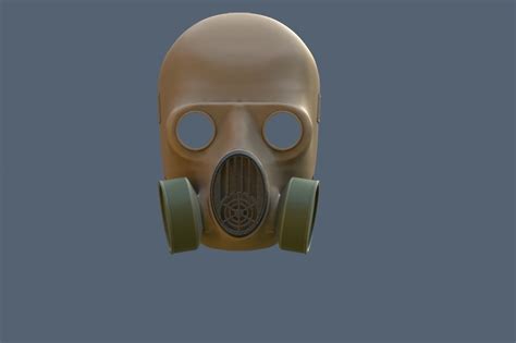 3D printable model chernobyl STALKER mask Homyak | CGTrader