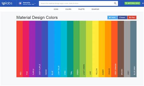 Tools For Generating Material Design Color Palettes » CSS Author