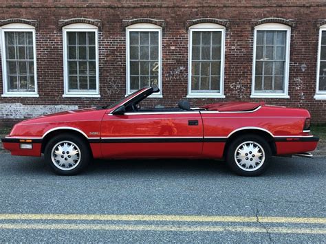 1988 Chrysler Lebaron Premium Turbo Convertible - Classic Chrysler ...