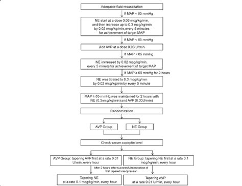 Study protocol on titrating vasopressors. NE, norepinephrine; MAP, mean... | Download Scientific ...