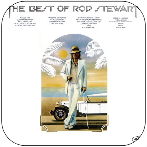 The Best of Rod Stewart: album art redesign on Behance