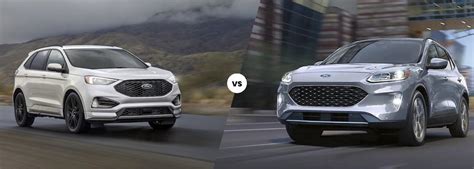 2022 Ford Edge vs. Escape Comparison | Northside Ford