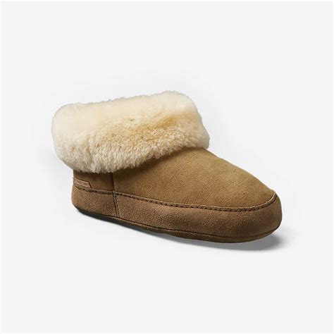 Women's Shearling Boot Slipper | Eddie Bauer