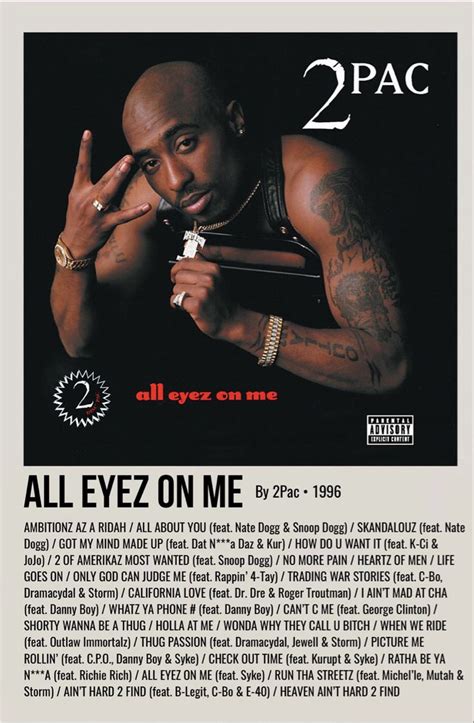 all eyez on me | Tupac poster, Music poster design, Music poster ideas