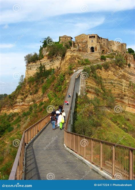 Bridge To Civita Di Bagnoregio Stock Images - Image: 6477224