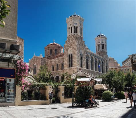 Agia Paraskevi Church in Athens, Greece Editorial Photography - Image of business, church: 119721857