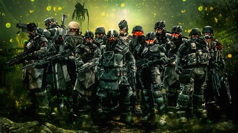 Killzone 2 Helghast army 4K Wallpaper by SyanArt