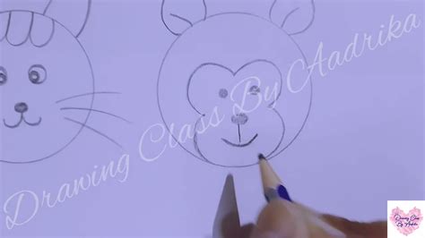 How To Make Animals From Circles Part-3 Simple Drawing Ideas For Beginners - YouTube