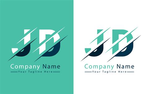 JD Letter Logo Design Concept. Vector Logo Illustration 31745334 Vector ...