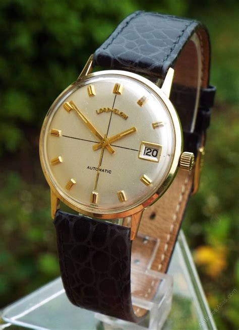 Antiques Atlas - Stunning Lord Elgin 14ct Gold Gents Dress Watch | Vintage watches for men ...