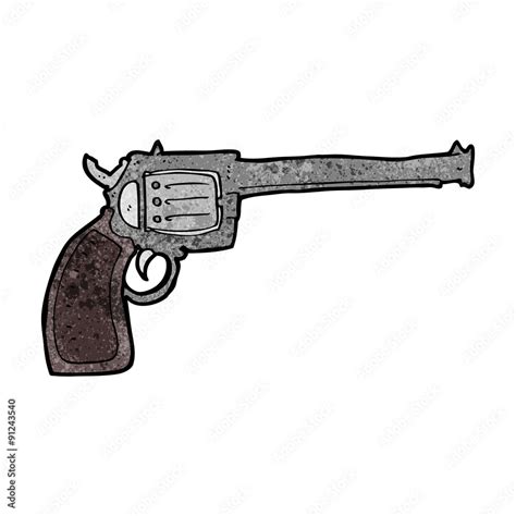 cartoon gun Stock Vector | Adobe Stock