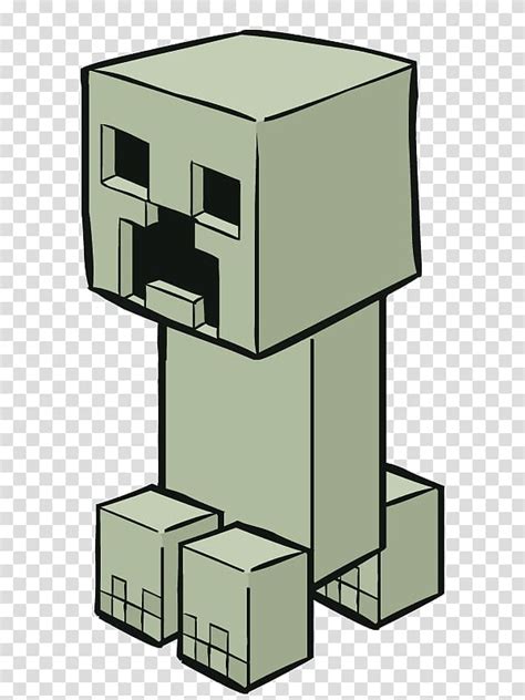 Minecraft Creeper Cartoon