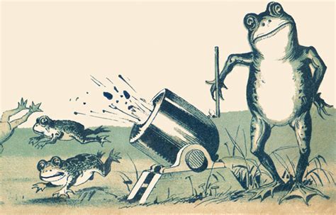 Frog Hopper Glen: Vintage Frog Illustrations - Cartoon Style