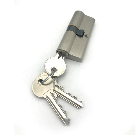 Sn European Profile Normal or Computer Keys Brass Door Lock Cylinder ...