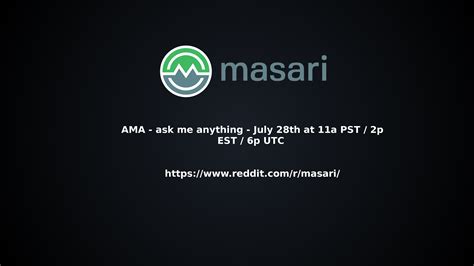 66 best r/masari images on Pholder | Not sure if most people are aware ...