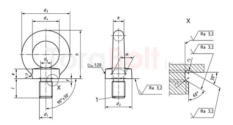 DIN 580 Lifting Eye Bolts