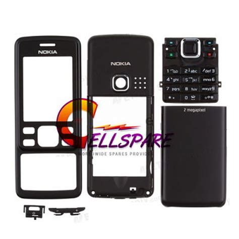 Nokia 6300 Housing Panel Replacement Black - Cellspare