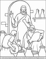 Luminous Mysteries Rosary Coloring Pages  The Catholic Kid sketch template