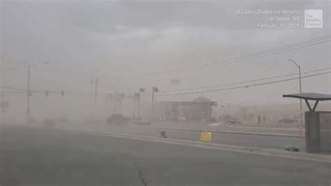 Dust Storm Causes Damage in Vegas - Videos from The Weather Channel