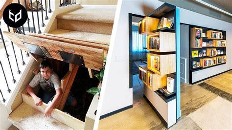 INCREDIBLY INGENIOUS Hidden Rooms and Secret Furniture 5 ! - YouTube