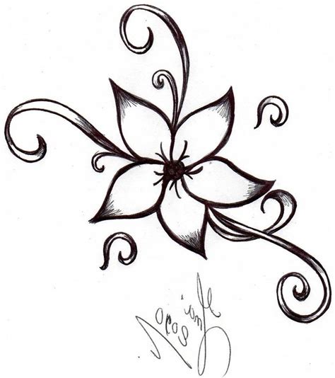 Small Flower Drawings | Free download on ClipArtMag