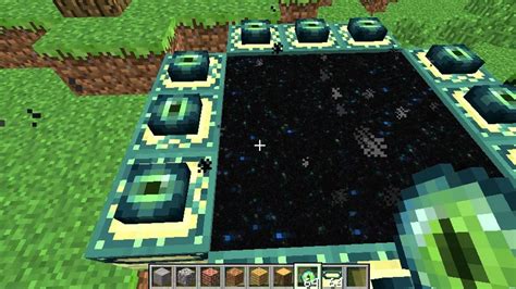 Minecraft- How to make end portal. - YouTube