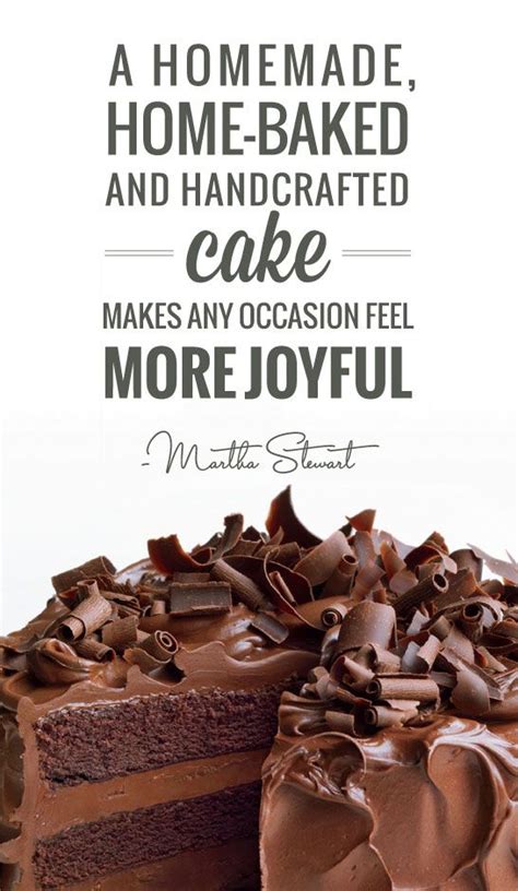 Talking Cakes With Martha Stewart | Cake quotes, Homemade cakes, Baking ...