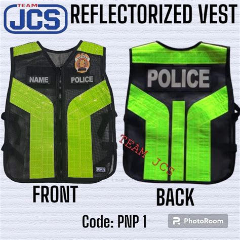 Traffic Enforcer Security Guard and Uniform Vest Reflectorized | Lazada PH