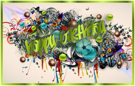 Happy Birthday Graffiti. | Graffiti wallpaper, Graffiti designs ...