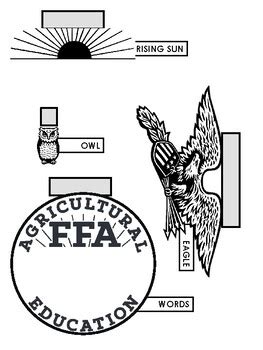 Interactive FFA Emblem by The Barn Owl | Teachers Pay Teachers