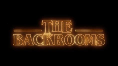 The Backrooms (TV Show) - Stranger Things Style Title Sequence - YouTube