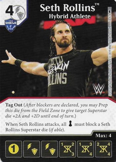 Seth Rollins - Hybrid Athlete (TTTP) | CardGuide Wiki | Fandom