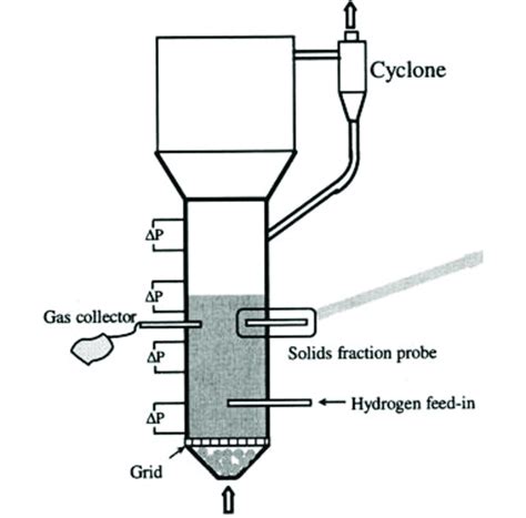 Fluidized Bed Reactor Diagram