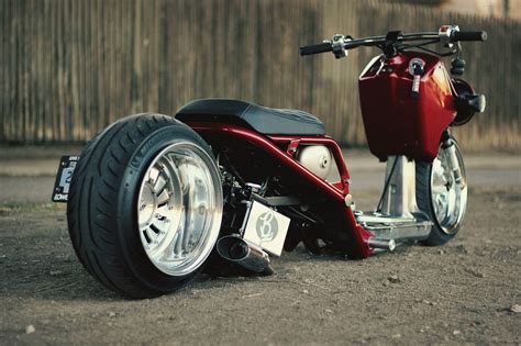 Custom Mini Bike, Scooter Custom, Custom Bikes, Moped Motorcycle, Scooter Motorcycle, Custom ...