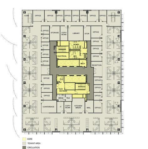 High Rise Office Building Floor Plans - floorplans.click