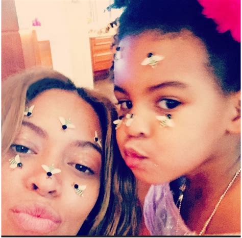 #Beyhive Love: Beyonce & Blue Ivy Pose It Up On Instagram - That Grape ...