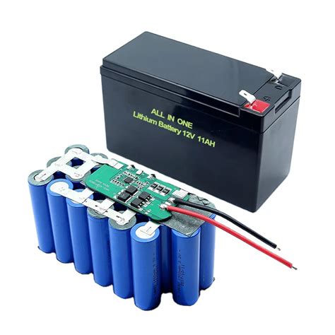 ALL IN ONE 18650 3S5P 12Volt Lithium Battery 11Ah Rechargeable Lithium ...