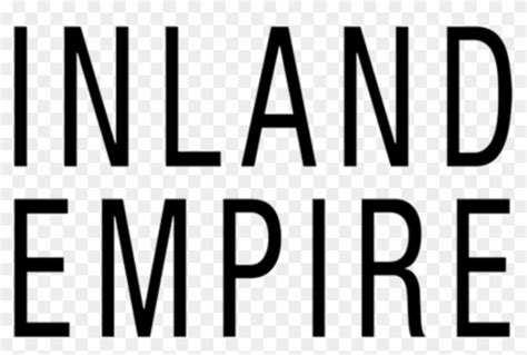 Inland Empire Movie Black Logo - Inland Empire Font, HD Png Download ...