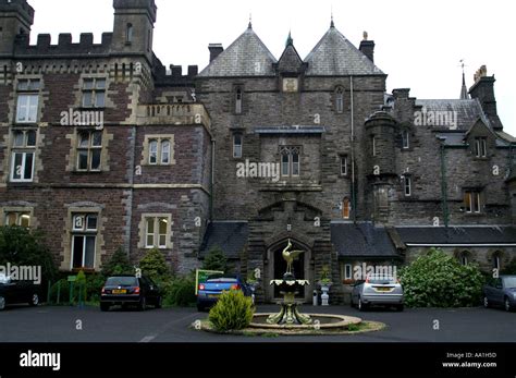 Craig y nos castle neo gothic mansion at Cae Bryn Melin Bach above ...