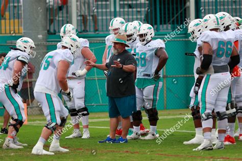 Miami Dolphins Offensive Line Coach Dave Editorial Stock Photo - Stock ...