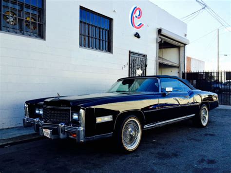 1976 Cadillac Eldorado Convertible *Fuel Injected *Rare triple Black ...