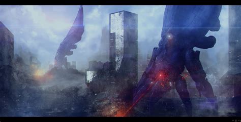 Mass Effect 3 Reapers - Earth by Azagth on DeviantArt