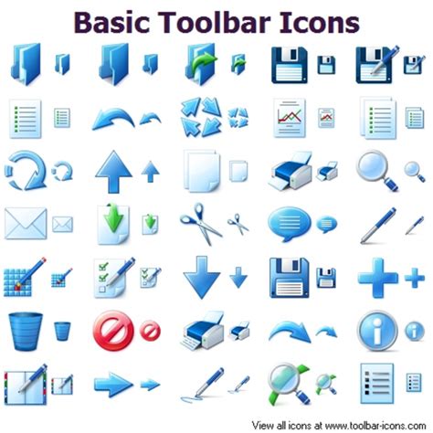 Standard Toolbar Icons