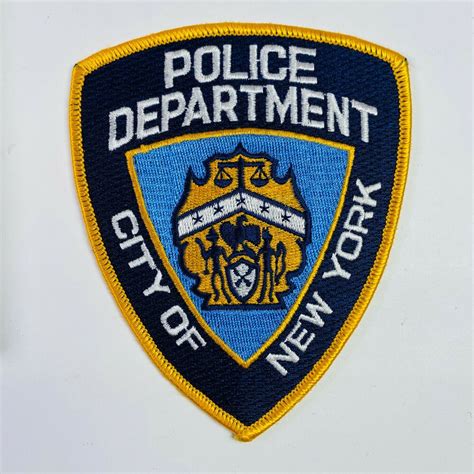 New York City Police Department NYPD Patch | Police, Police patches, Patches for sale