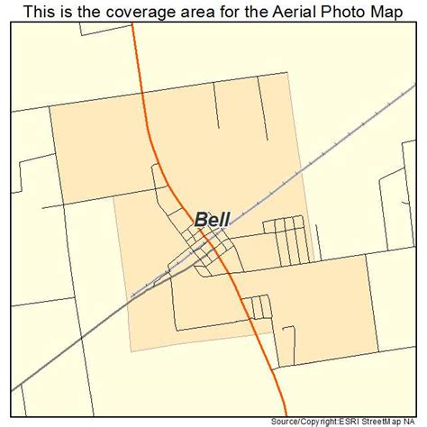 Aerial Photography Map of Bell, FL Florida