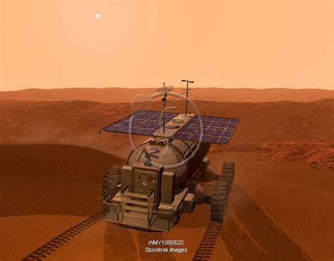 Artist's concept of a martian rover. | Stocktrek Images