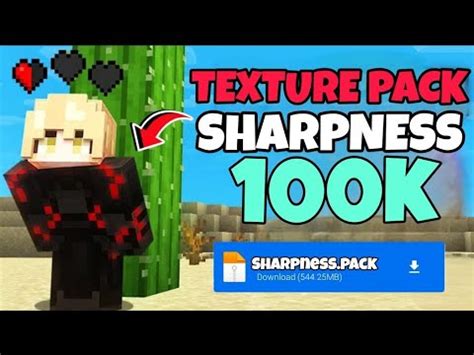 SHARPNESS 100K TEXTURE ️ PACK FOR MCPE | PVP TEXTURE PACK FOR MCPE 1.19 | NOTMINE XD | # ...